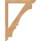 Ekena Millwork Balboa Slat Smooth Bracket, Western Red Cedar, 3 1/2"W x 36"D x 48"H BKT04X36X48BOA06SWR - alternate 4